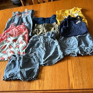 Girls Summer Clothing Lot | 24 Months | 10 Pieces